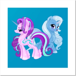 Starlight Glimmer & Trixie Lulamoon Posters and Art